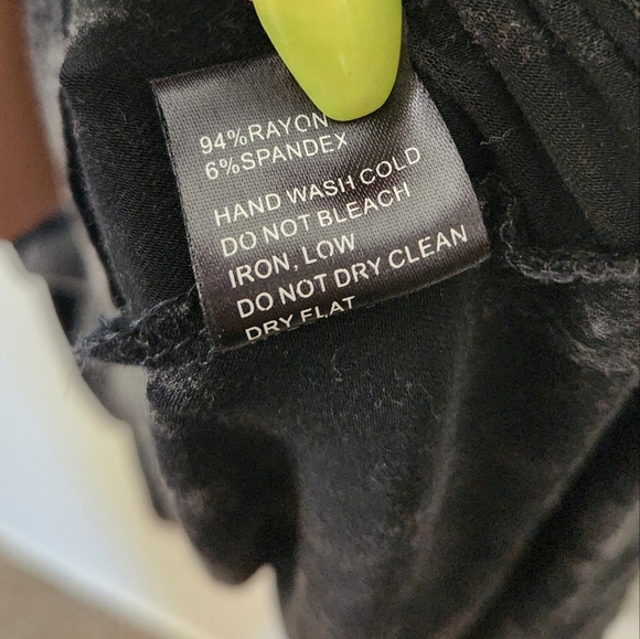 Jackson Rowe Black Sleeveless Swing Dress Boho Crochet Studded Bohemian New NWT - Picture 6 of 10